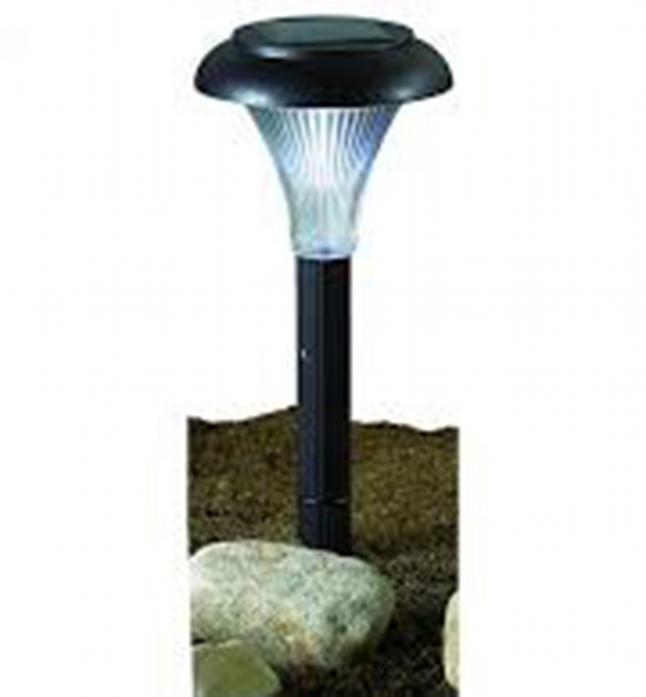LED solárna lampa Sarin, 27 cm, 2 ks v balení