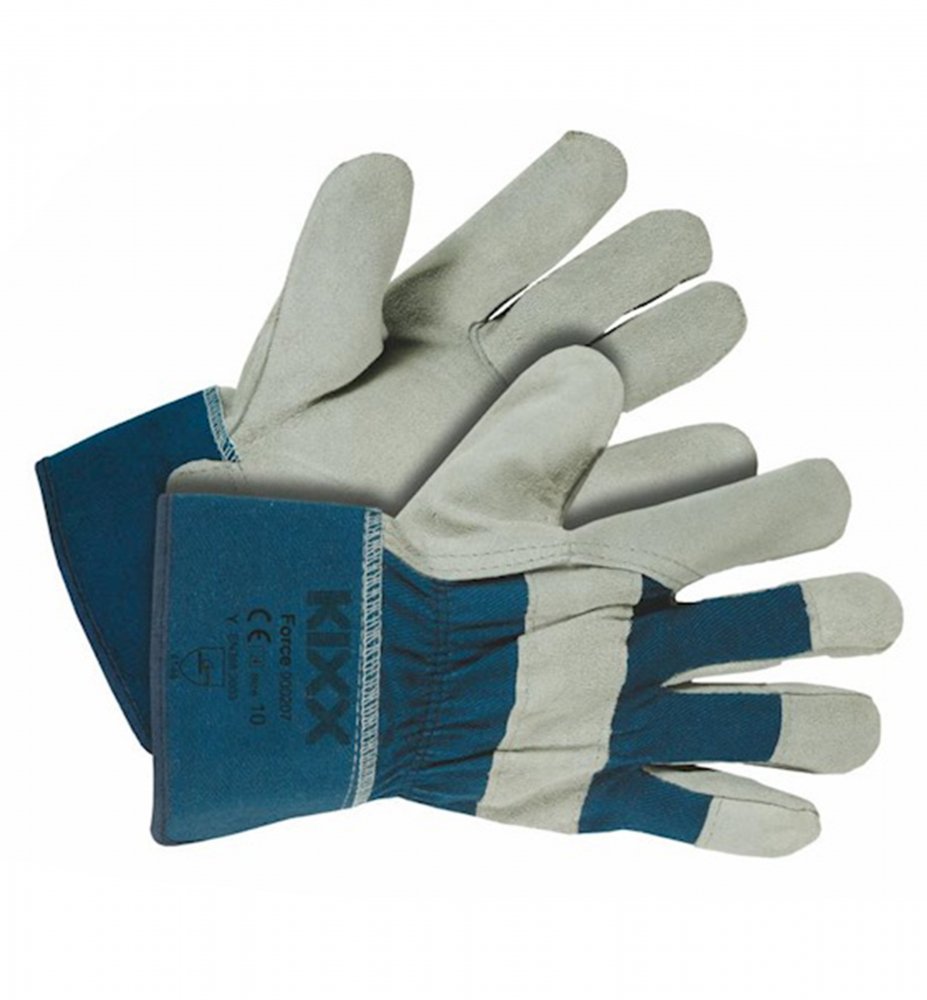 Záhradnícke rukavice  ´KIXX GLOVE FORCE´ ve¾. 10, modro šedé