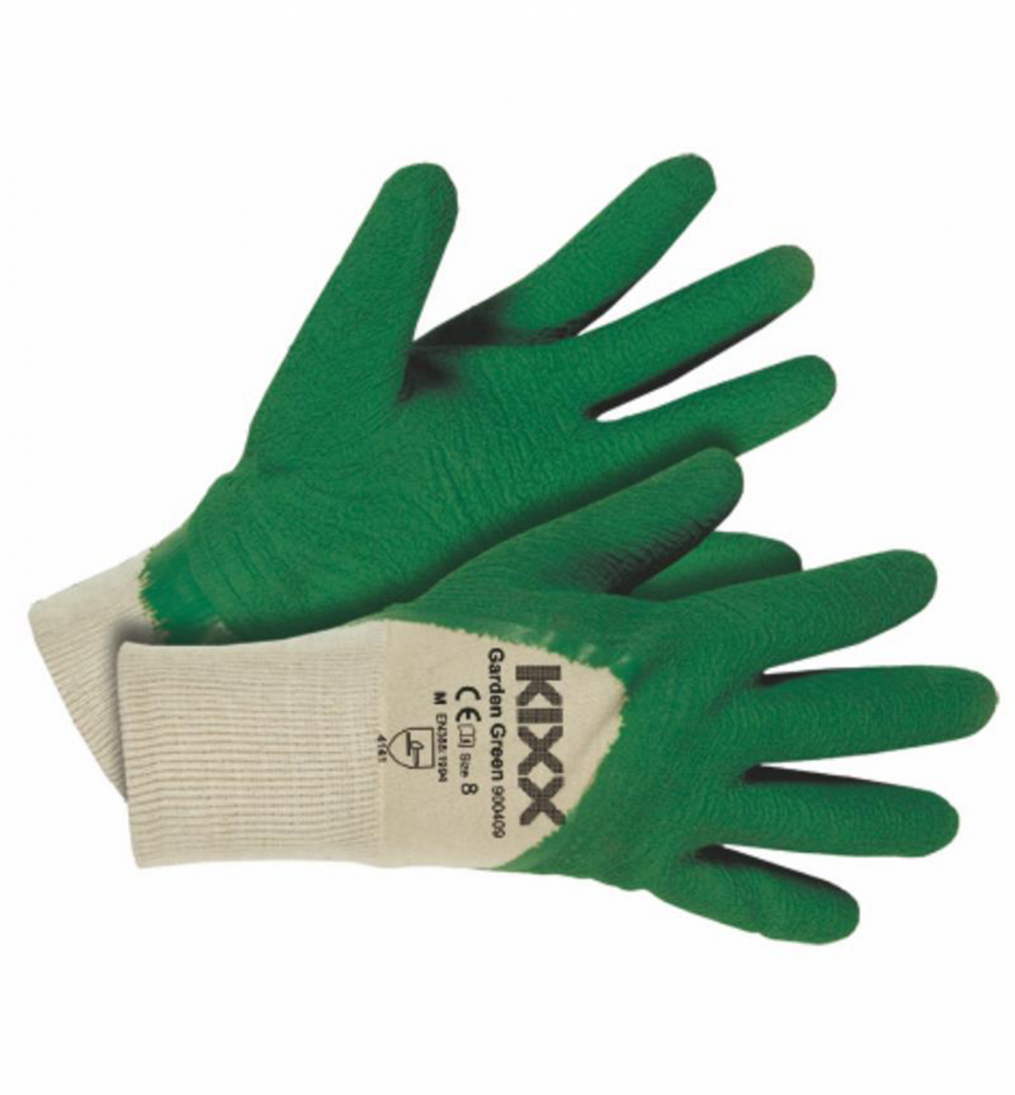 Záhradnícke rukavice ´KIXX GARDEN GREEN´ veľ. 8, zelené