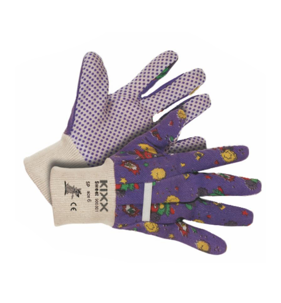 Detské rukavice ´SWEET´ ve¾. 6, fialové 