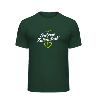 Triko p�nsk� �SRDCEM ZAHRADN�K� tmav� zelen�, funk�n�
