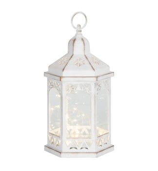 LED dekorácia LAMPÁŠ MAGICHOME Morocco, 18x15x32 cm, biely