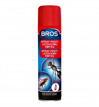 Aerosol ´BROS´ proti mravcom a lezúcemu hmyzu 400 ml
