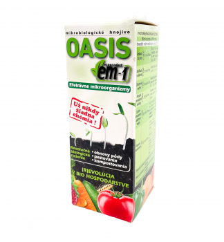OASIS em-1 mikrobiologické hnojivo, 100 ml