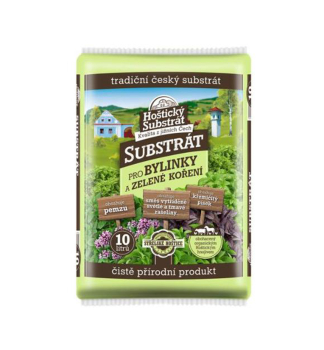 Substr�t na bylinky a zelen� korenie 10 l