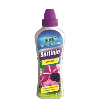 Kvapaln� hnojivo SURF�NIE A PET�NIE 1 l - AGRO