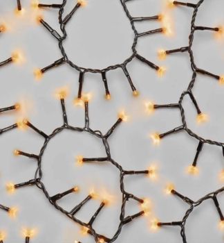 LED vianon reaz-cluster, 600 LED, 12 m, vonkajia aj vntorn, vintage, asova