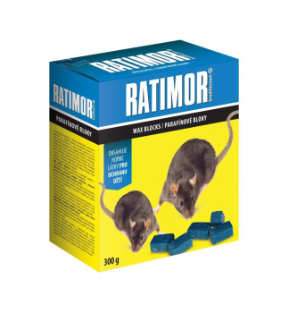 Ratimor PARAF�NOV� BLOKY NA HLODAVCE 300g