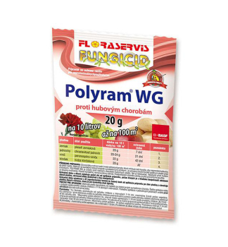 Fungicídny prípravok  POLYRAM WG 20g 