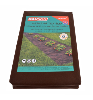 Hned� netkan� text�lia 1,6x5m, 45 g/m2