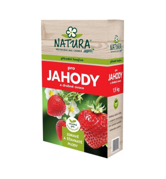 Prírodné hnojivo na JAHODY - 1,5kg - NATURA