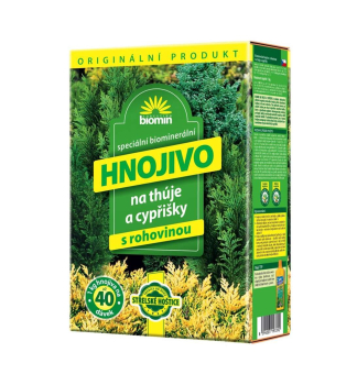 ORGAMIN na tuje a cyprusy 1 kg s rohovinou