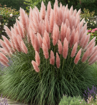 Kortad�ria - pampov� tr�va ru�ov� �PINK FEATHER� kont. 1 l