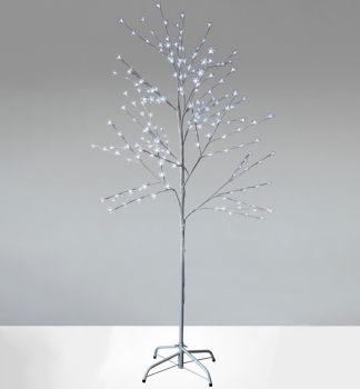 STROM MAGICHOME CHERRY TREE, vonkaj, 192 LED, studen biela, 180 cm
