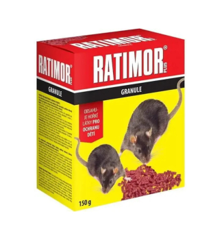 Ratimor NVNADA Bromadiolon na potkany a myi, zrno, 150 g