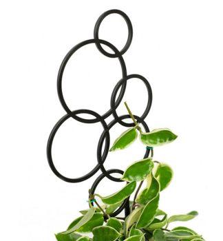 Opora na rastliny - kruh zelená 15,5x25,1/37,5 cm