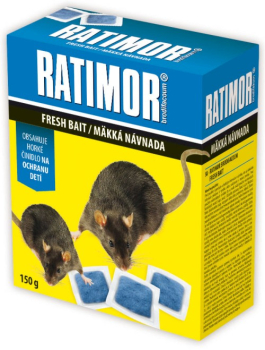 Ratimor MKK NVNADA, na myi a potkany, 150 g