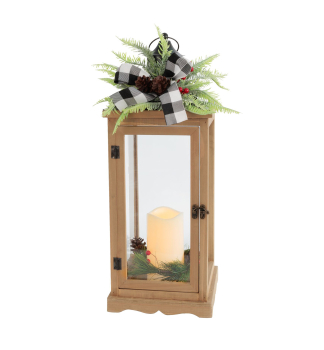 LED dekorcia LAMP MAGICHOME, 20x20,5x51 cm, drevo