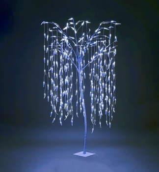 STROMČEK  MAGICHOME , 384 LED, studená biela,180 cm