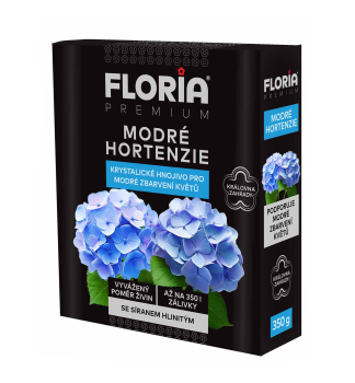 Krytalick hnojivo MODR HORTENZIE - FLORIA PRMIUM 350 g