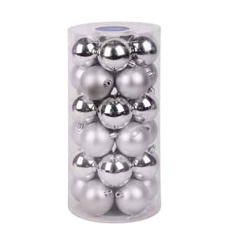 GULE MAGICHOME VIANOCE, 30 ks, strieborn, 6 cm