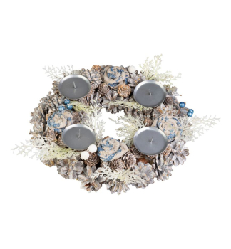 ADVENTN VENIEC MAGICHOME, modro-biely, 30 cm