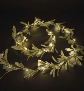 LED vianon girlanda  imelo,1,5 m, 3x AA, vntorn, tepl biela, asova