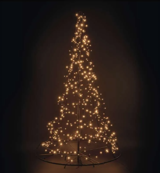 Vianon sveteln STROMEK ,180 cm, 480 LED, vonkaj, vintage