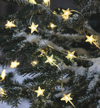 Reaz MAGICHOME hviezdy, 15 LED tepl biela, 1.4 m + 0.3 m