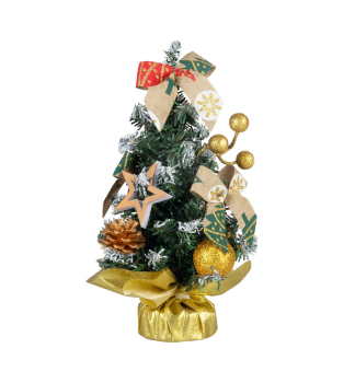 Dekorcia MAGICHOME VIANOCE, stromek, ozdoben, 20 cm