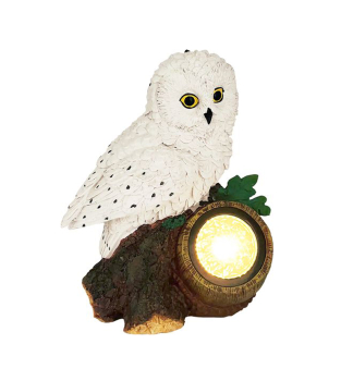 Dekorcia Strend Pro Garden, sova, solrna, 1 LED, 17x14x21 cm