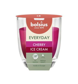 Svieka v skle BOLSIUS ereov zmrzlina, 80 x 70 mm