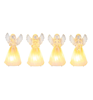 LED dekorcia MAGICHOME, ANJEL, 6x5x11 cm, tepl biela