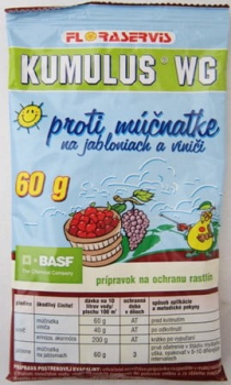 Fungic�d KUMULUS WG 60g - m��natka jablon� a vini�a