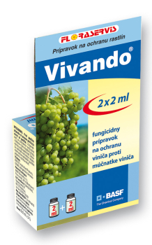 Fungic�dny pr�pravok VIVANDO - m��natka vini�a 2x2 ml