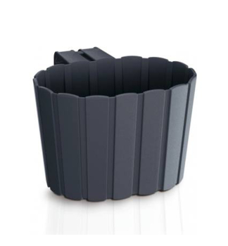 Kvetin�� BOARDEE HOOK z�vesn�, antracit, 19,4 cm