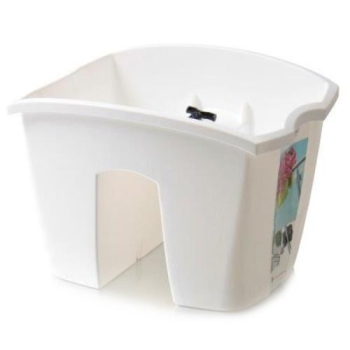 Truhl�k CROWN na z�bradlie biely 24,2 cm