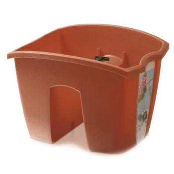 Truhl�k CROWN na z�bradlie terakota 24,2 cm