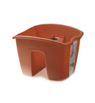 Truhl�k CROWN na z�bradlie terakota 24,2 cm