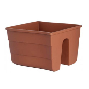 Truhl�k FALA na z�bradlie terakota 30 cm