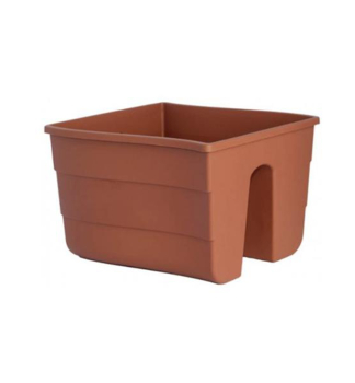 Truhl�k FALA na z�bradlie terakota 30 cm