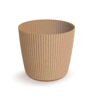 Kvetin�� MILLY ROUND ECO WOOD natur, 23,6 cm