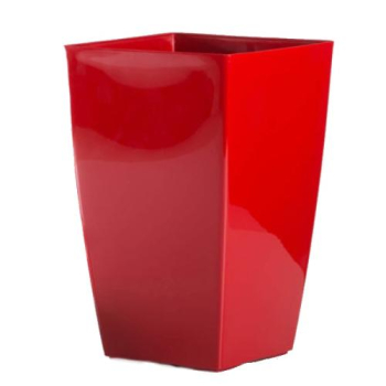 Kvetin�� DIVA SQUARE 20x20x33 cm, �erven�