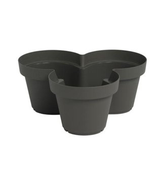 Kvetin�� MY MOOD TOWER, antracit, 36 cm