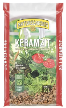 KERAMZIT - dekorat�vny doplnok  NATUREGARDEN 20 l