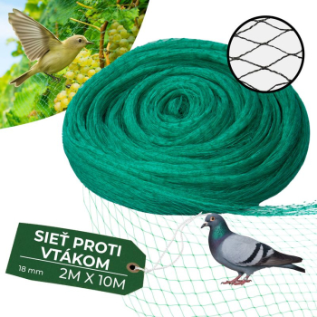 Sie� proti vt�kom 2x10 m, oko 18 mm