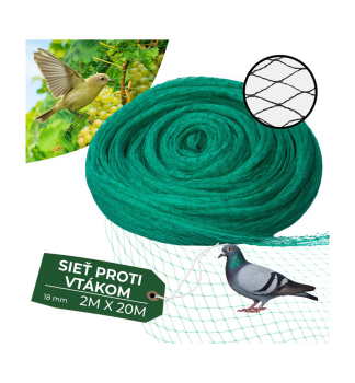 Sie� proti vt�kom 2x10 m, oko 18 mm