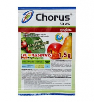CHORUS 50 WG 1,5g/50 K Floraservis - chrastavitosť, monilioza