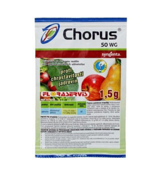CHORUS 50 WG 1,5g/50 K Floraservis - chrastavitos�, monilioza
