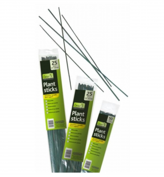 Bambusová oporná tyč k rastlinám, zelená, 60 cm, 25 ks v balení